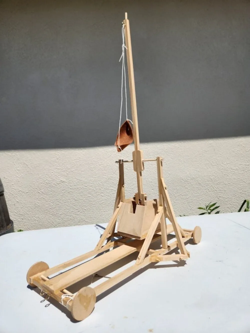 Pathfinders Medieval Trebuchet Siege Engine Catapult Model History Model Social